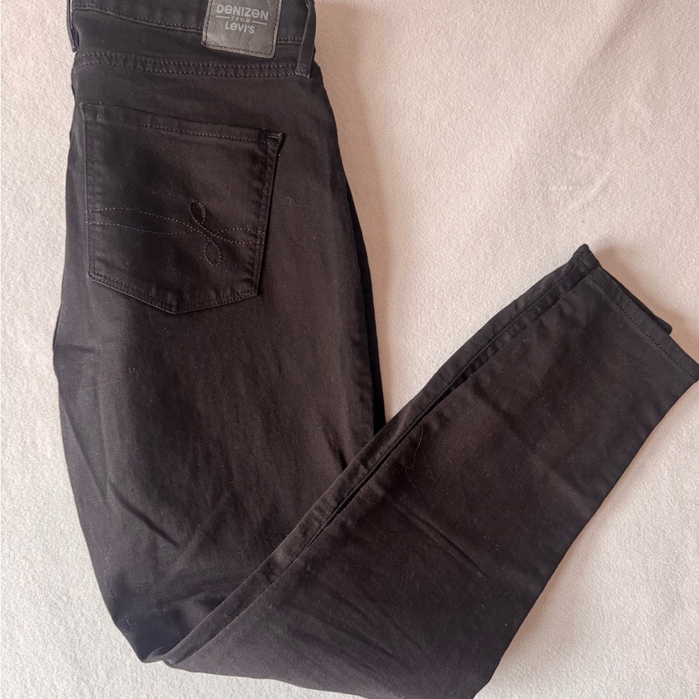 Levi's WOMENS Denim Black Skinny Jeans